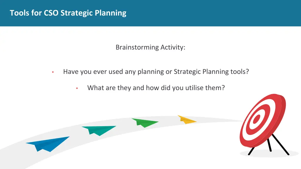 tools for cso strategic planning