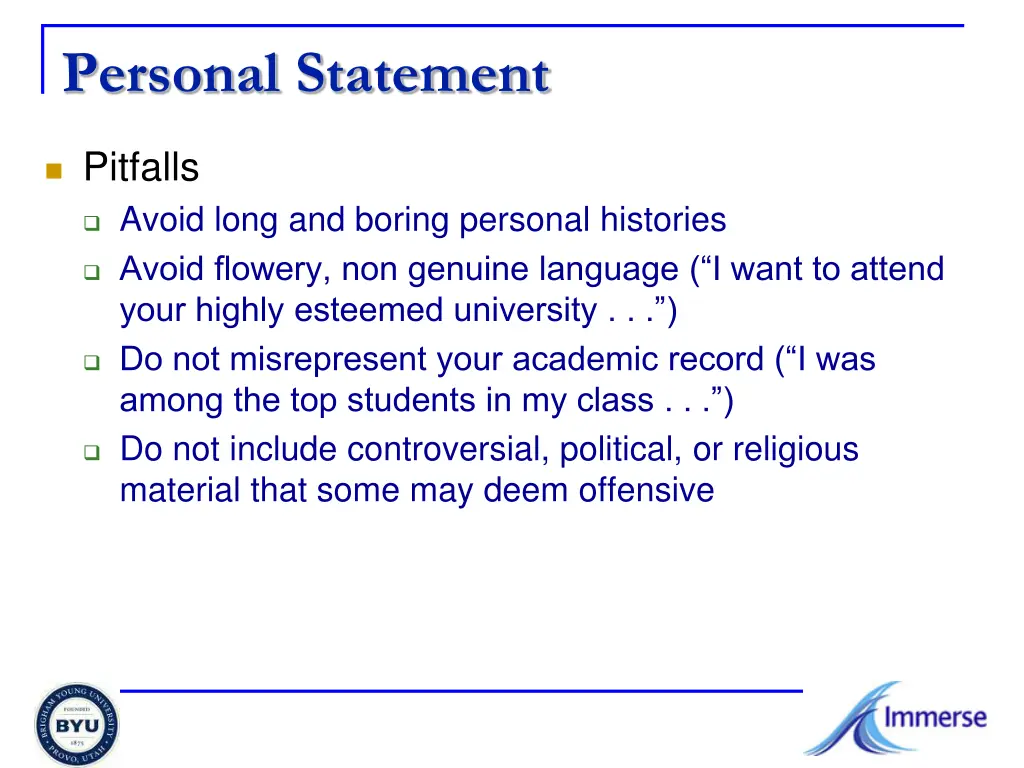 personal statement 2