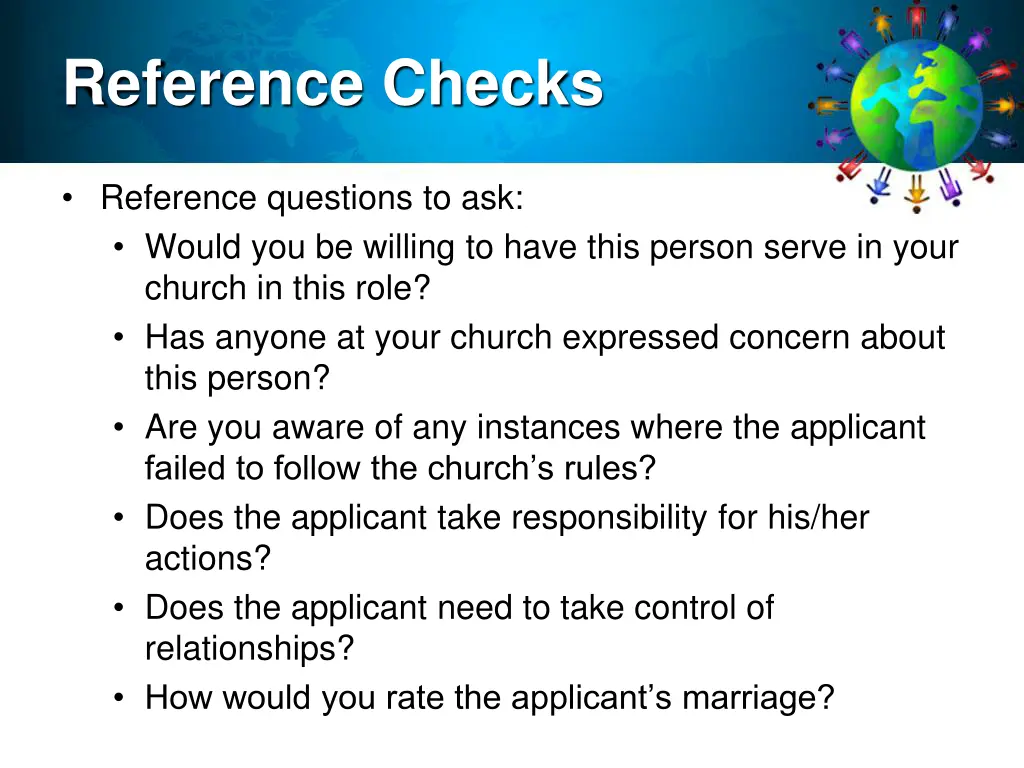 reference checks 1