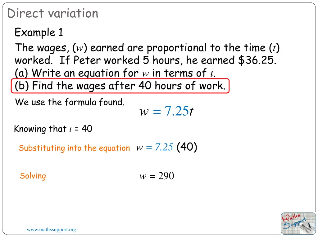 direct variation 2