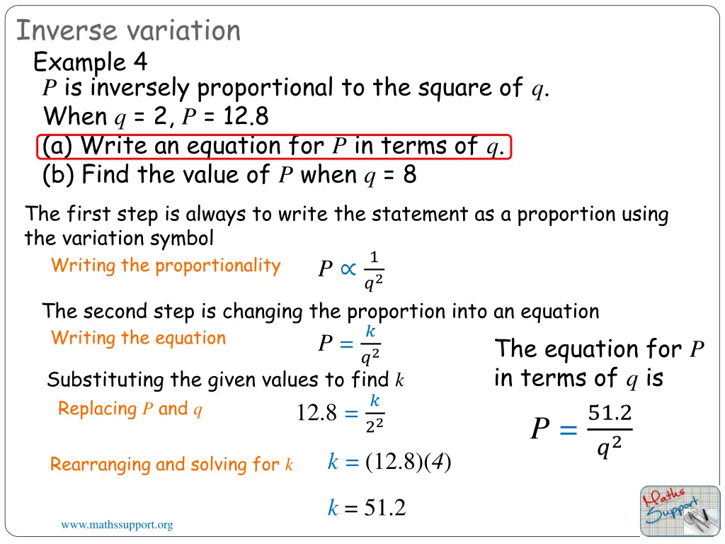 inverse variation 3