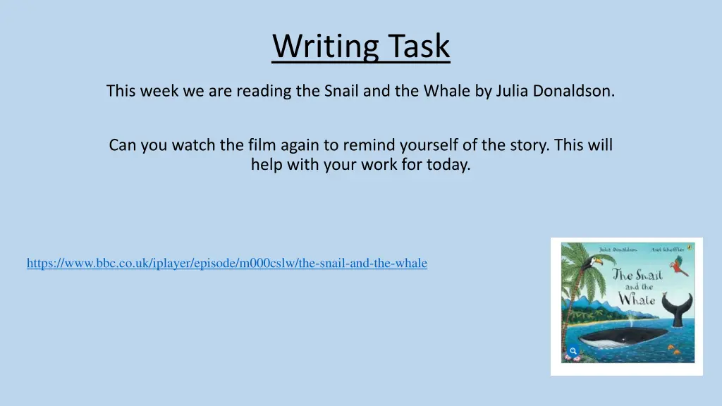 writing task