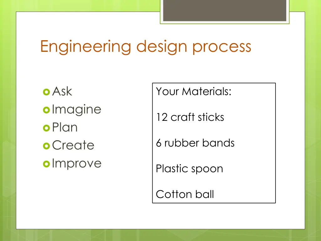 engineering design process