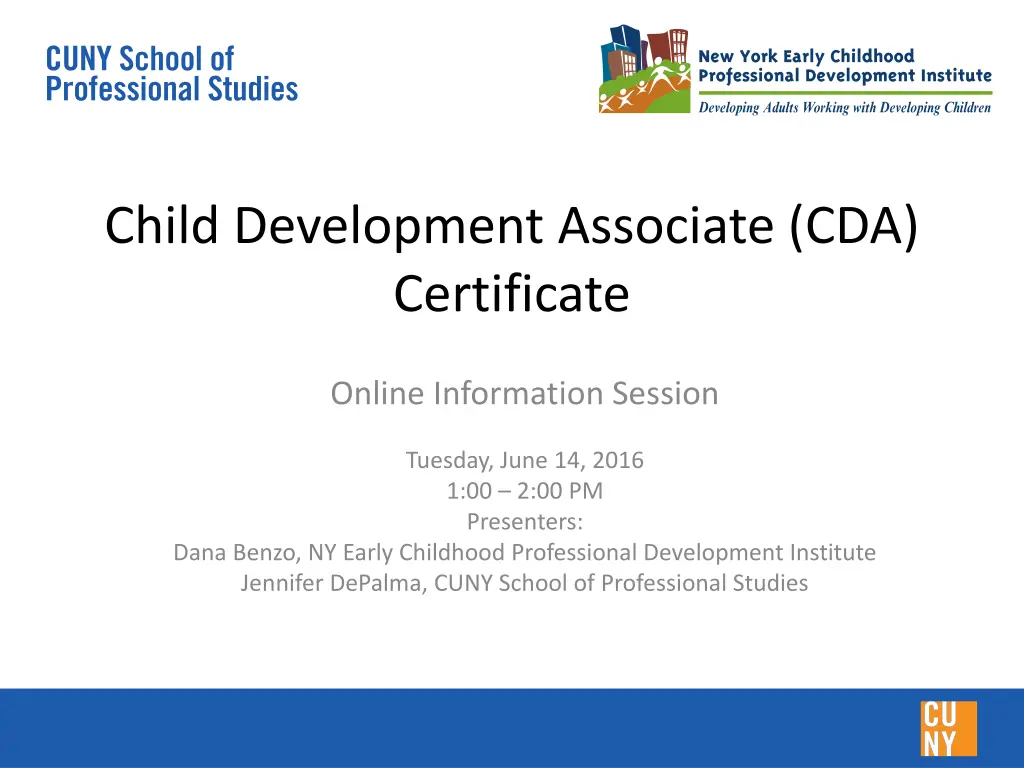 child development associate cda certificate