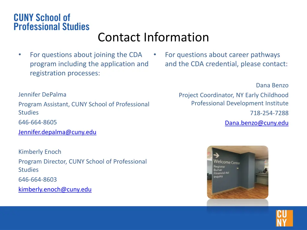 contact information