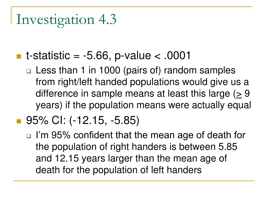 investigation 4 3 3