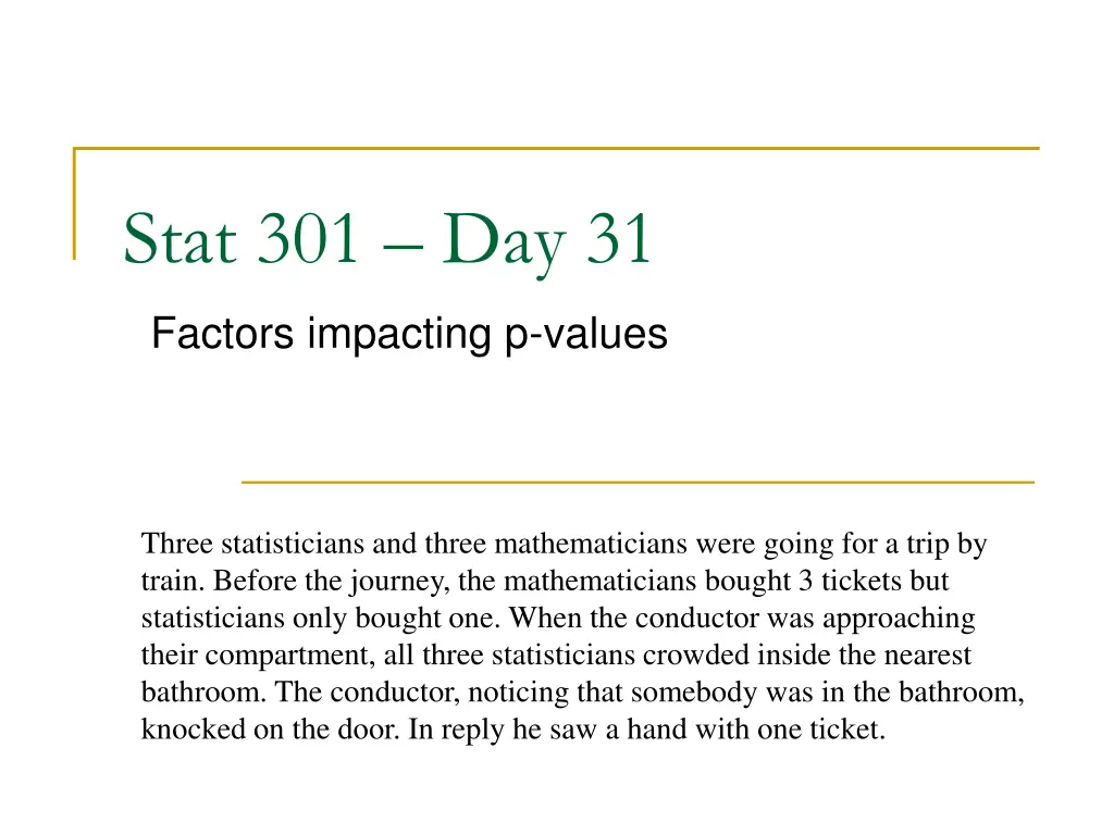 stat 301 day 31