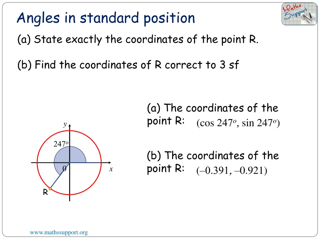 angles in standard position 2