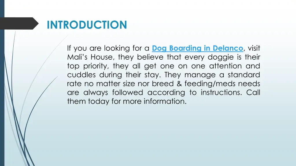 introduction
