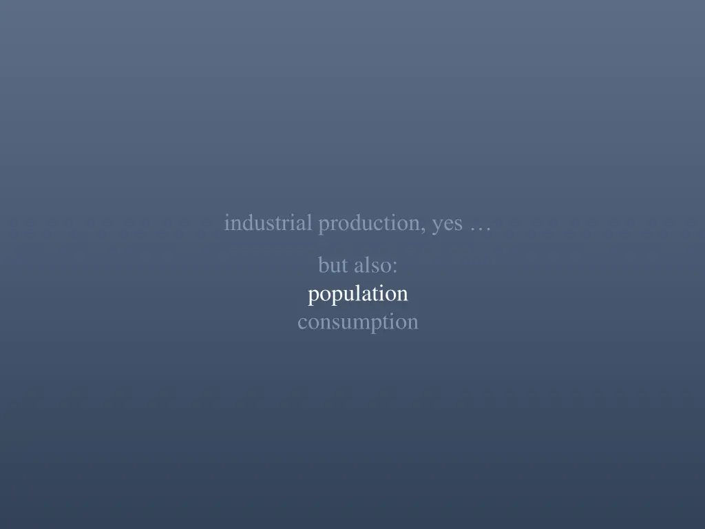industrial production yes 1