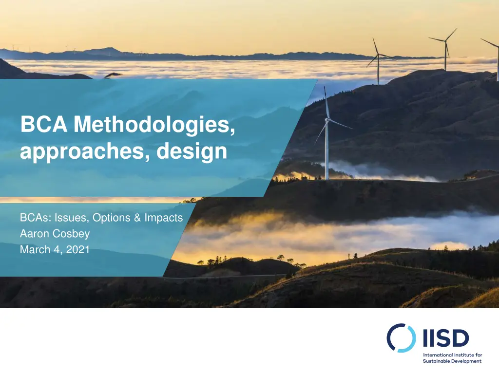 bca methodologies approaches design