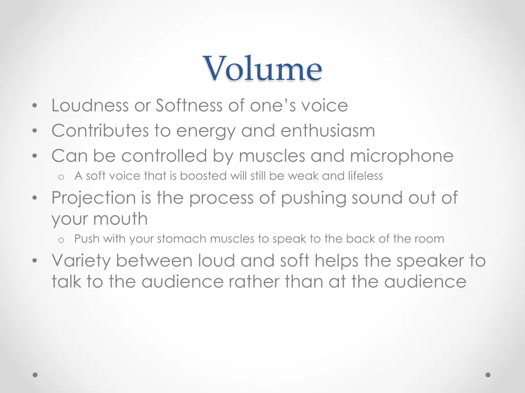 volume