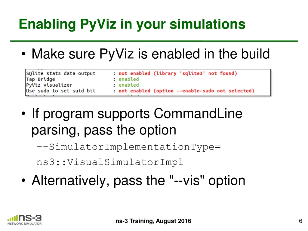 enabling pyviz in your simulations
