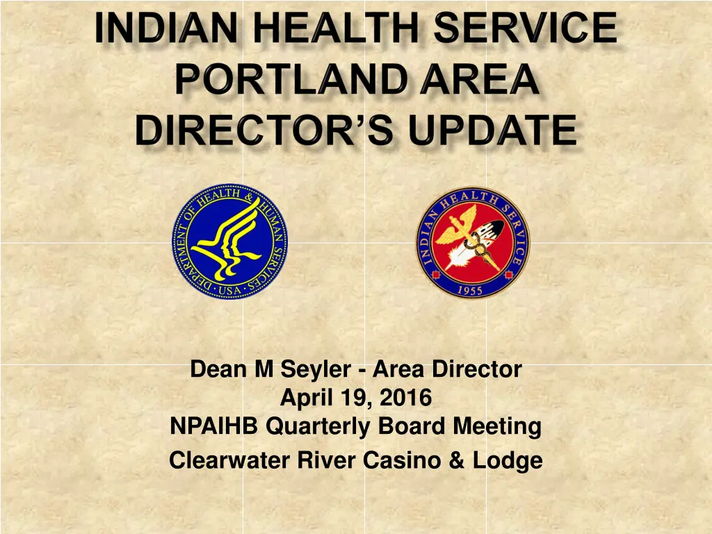 dean m seyler area director april 19 2016 npaihb