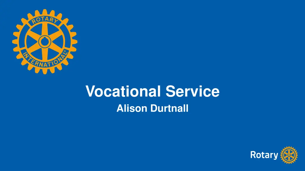 vocational service alison durtnall