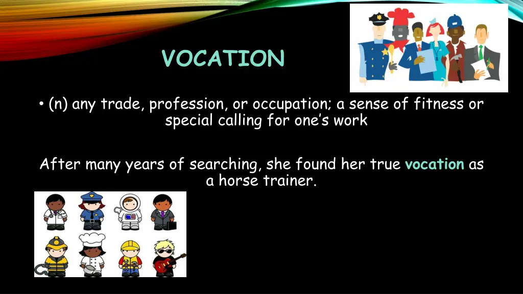 vocation