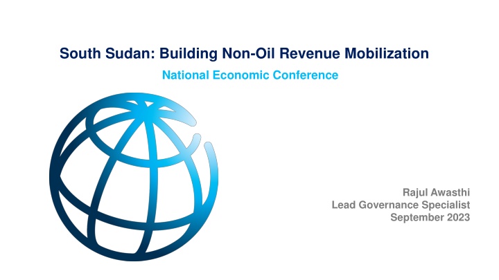 south sudan building non oil revenue mobilization