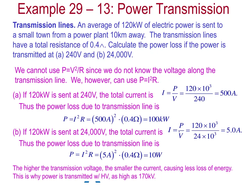 example 29 13 power transmission transmission