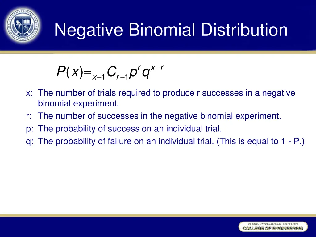 negative binomial distribution 2