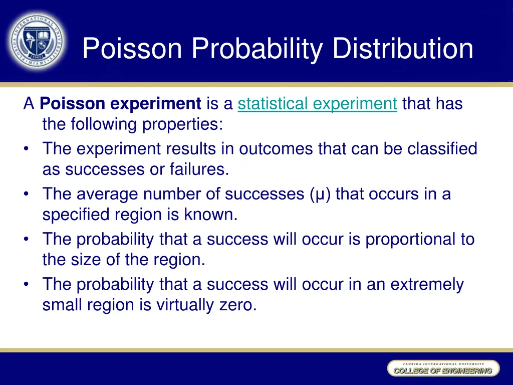 poisson probability distribution