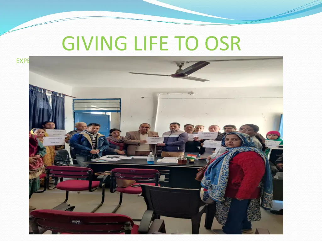 giving life to osr expected collection rs 18000