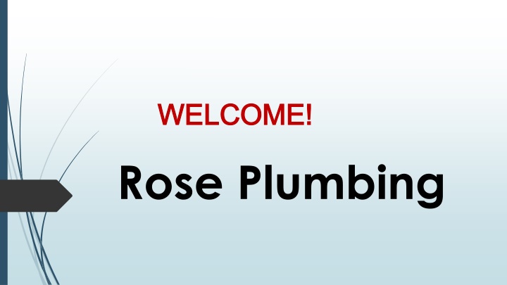 welcome welcome rose plumbing