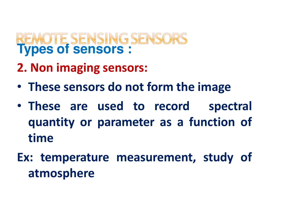 remote sensingsensors types of sensors 2