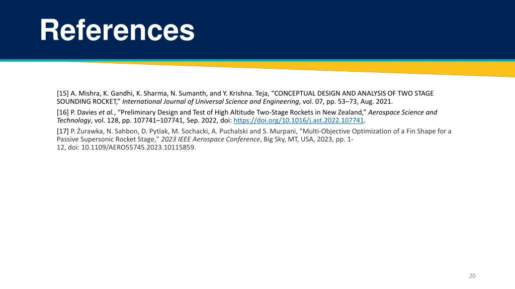 references 1