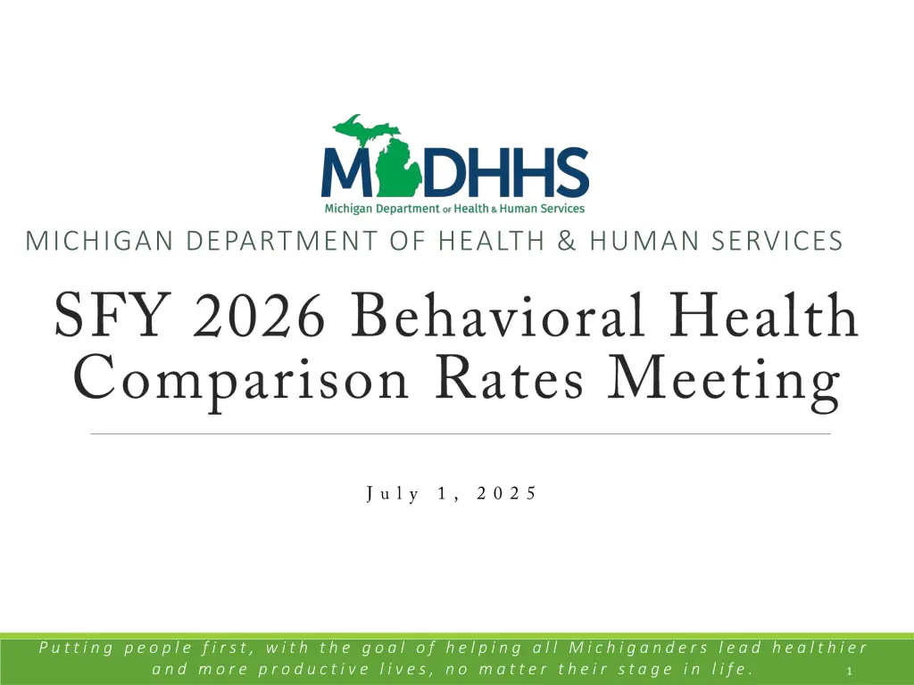 michigan department of health human services