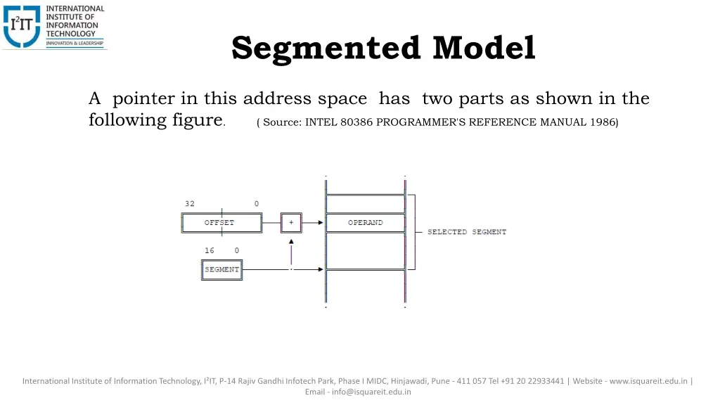 segmented model 1