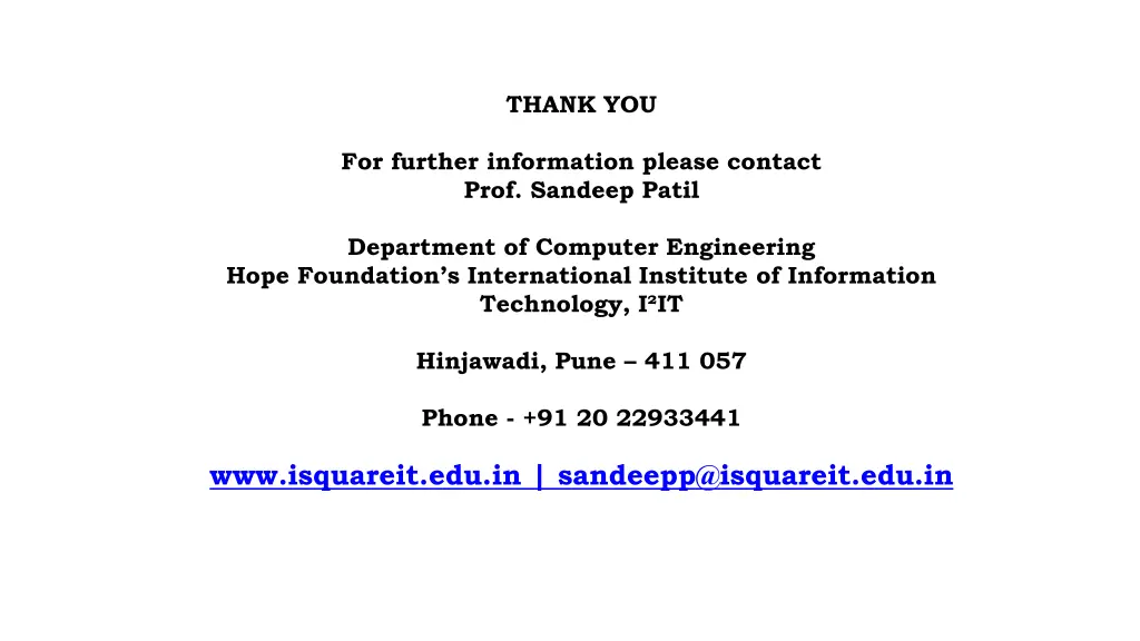 thank you