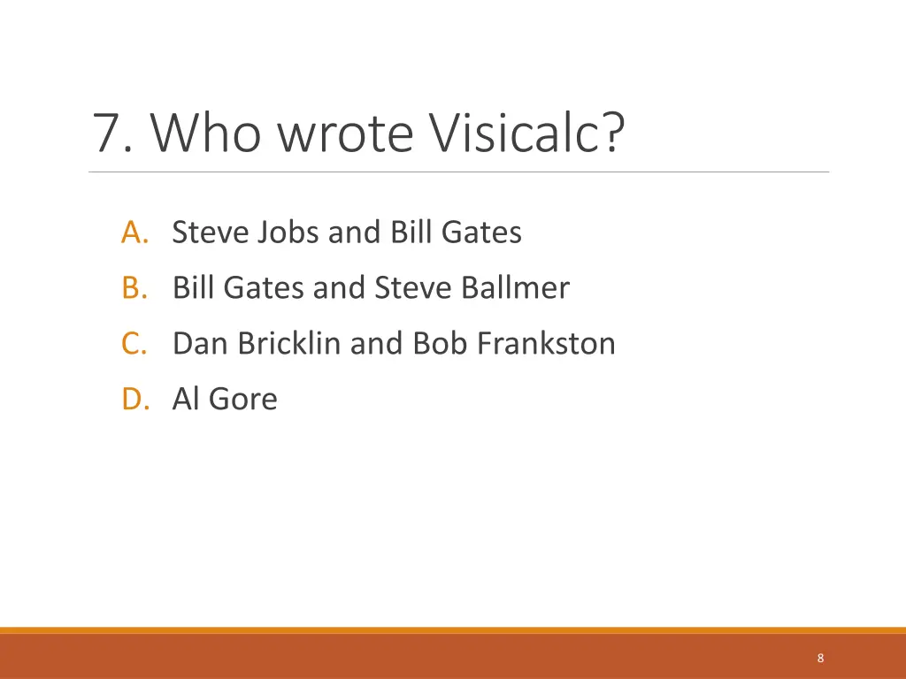 7 who wrote visicalc