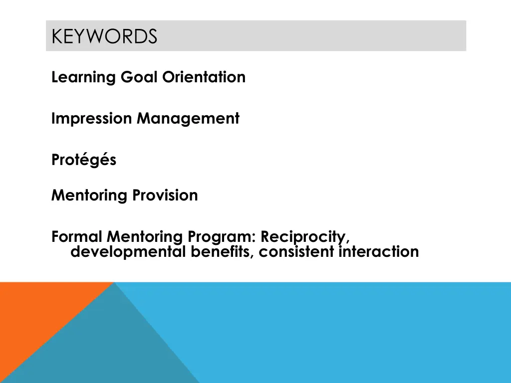 keywords