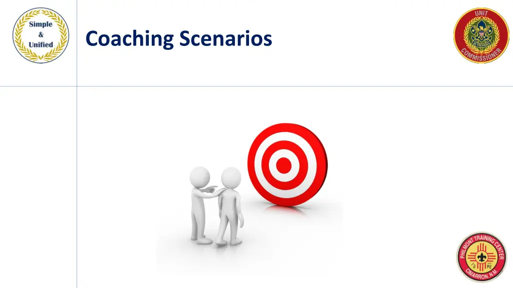 coaching scenarios