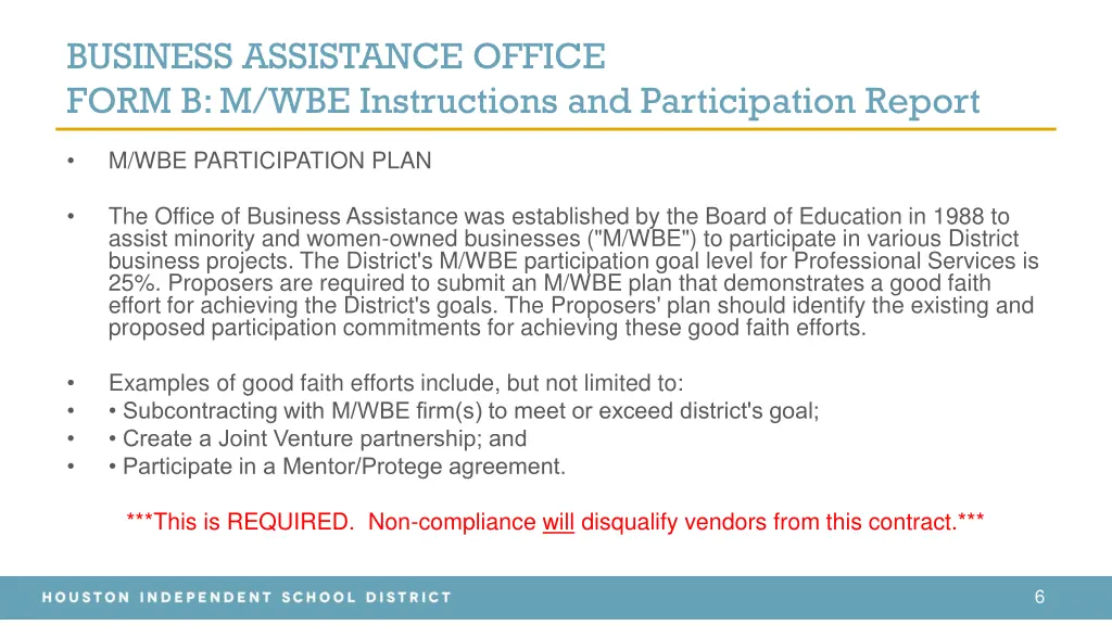 business assistance office form