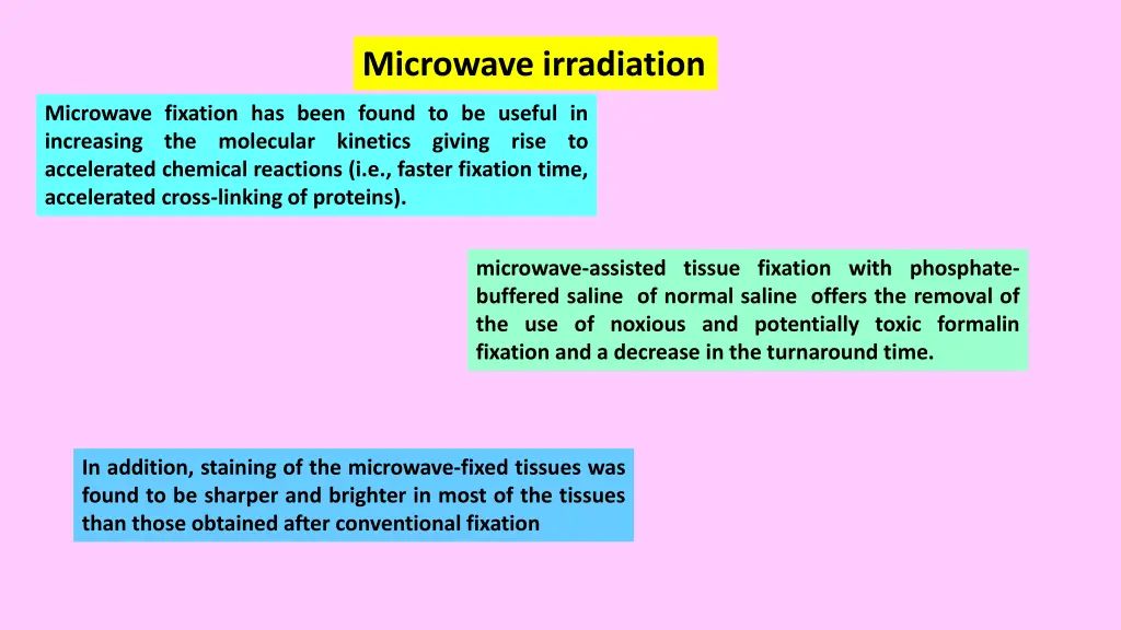 microwave irradiation