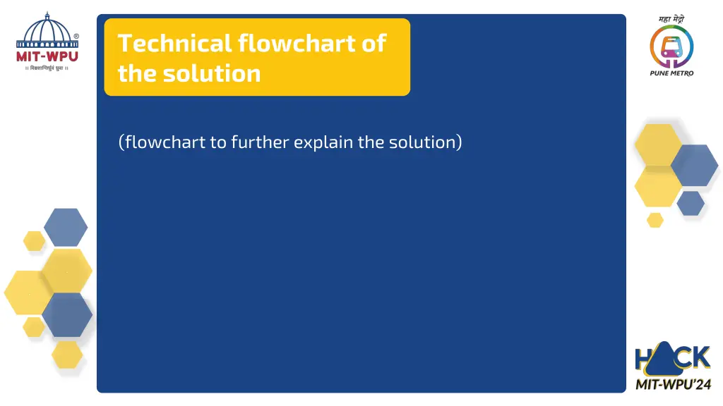 technical flowchart of the solution