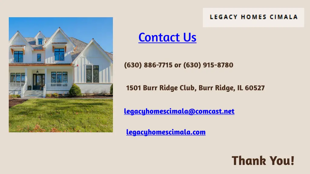 contact us