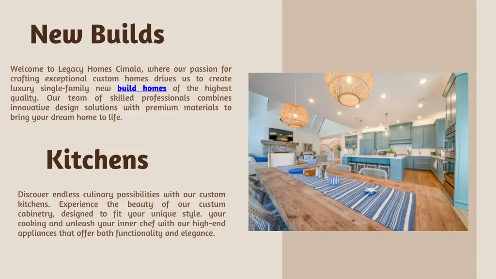 new builds