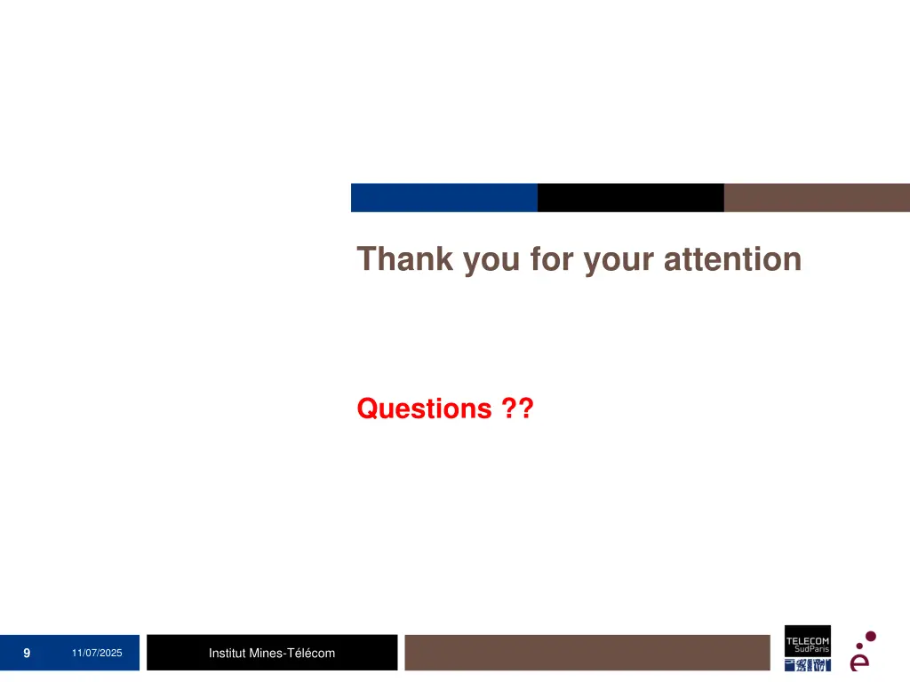 thank you for your attention
