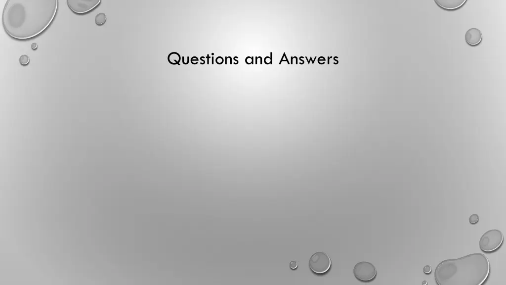 questions and answers