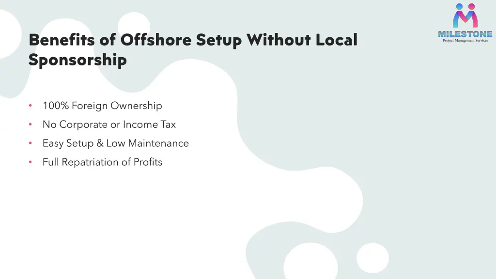 benefits of offshore setup without local