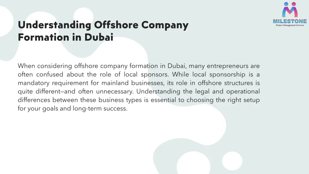 understanding offshore company formation in dubai