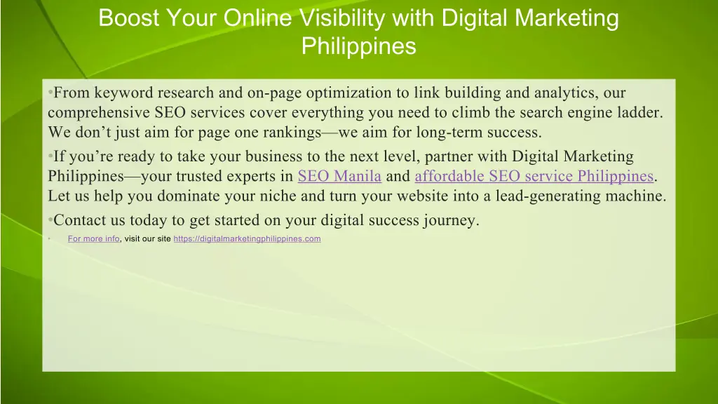 boost your online visibility with digital 1