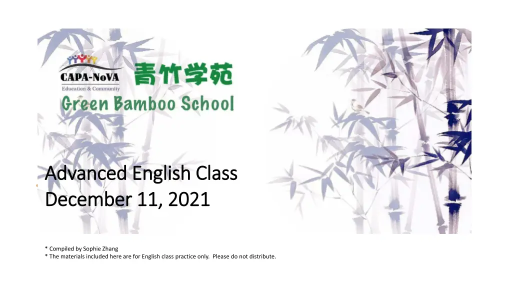 advanced english class advanced english class