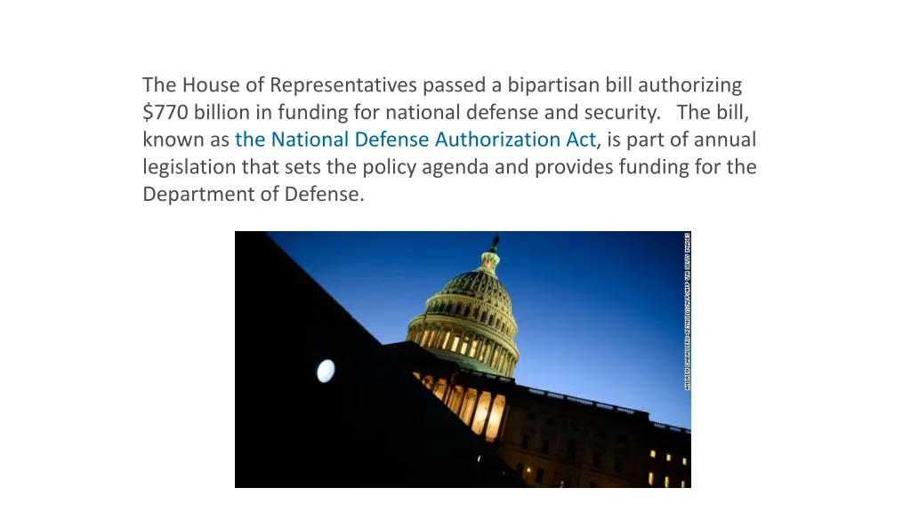 the house of representatives passed a bipartisan