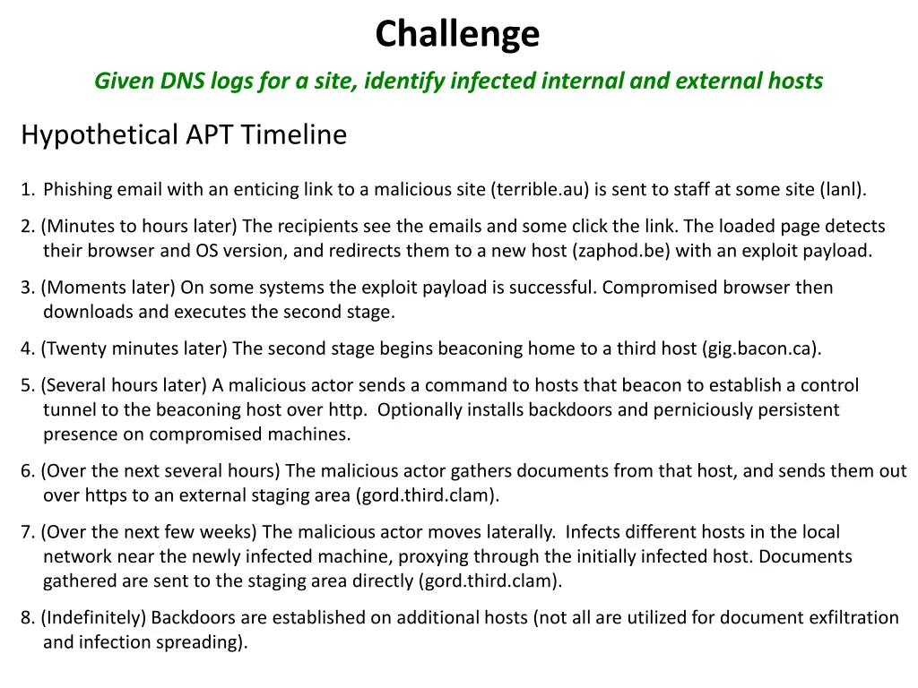 challenge