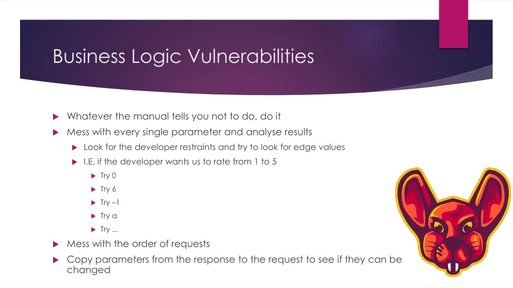 business logic vulnerabilities 1