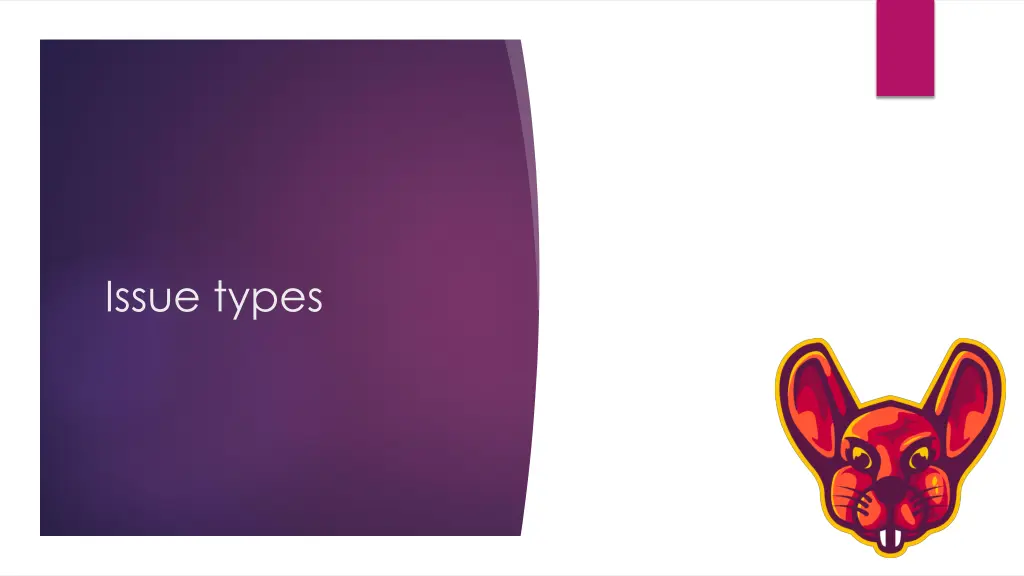 issue types