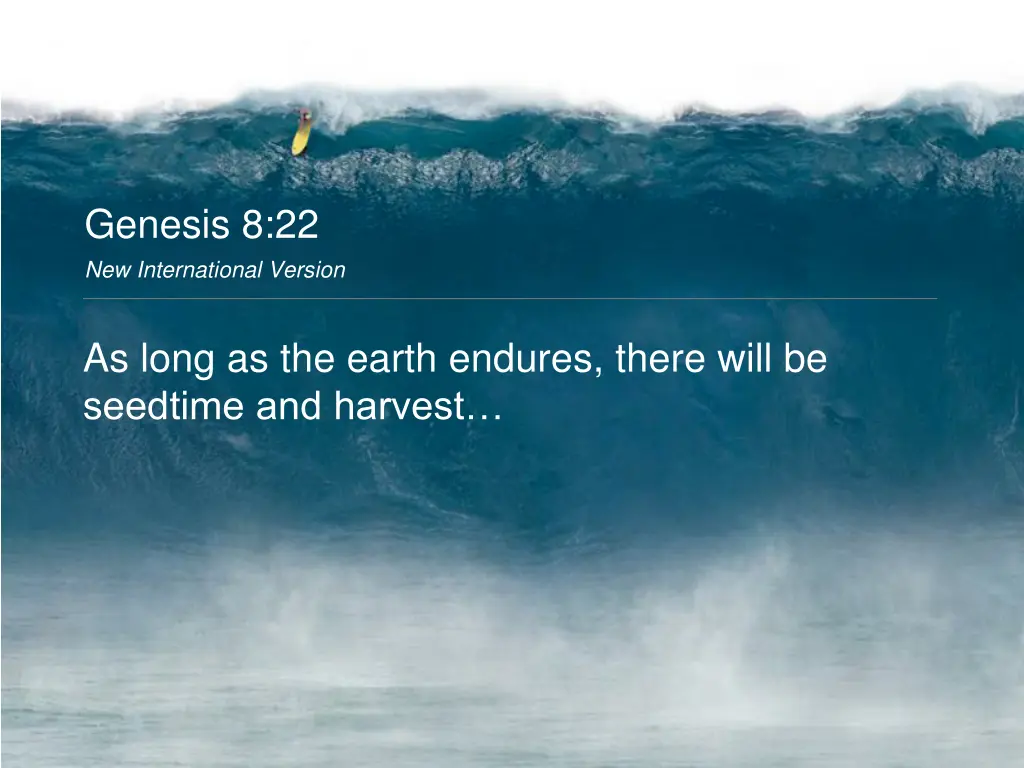 genesis 8 22 new international version